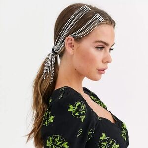 ASOS Design Rhinestone Hairclips